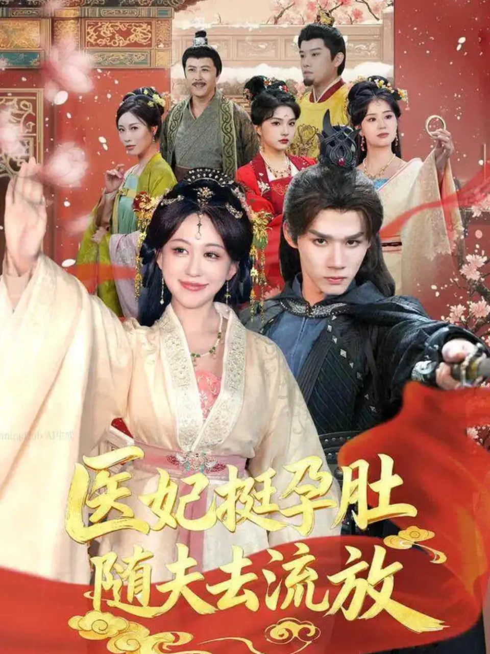 医妃挺孕肚随夫去流放