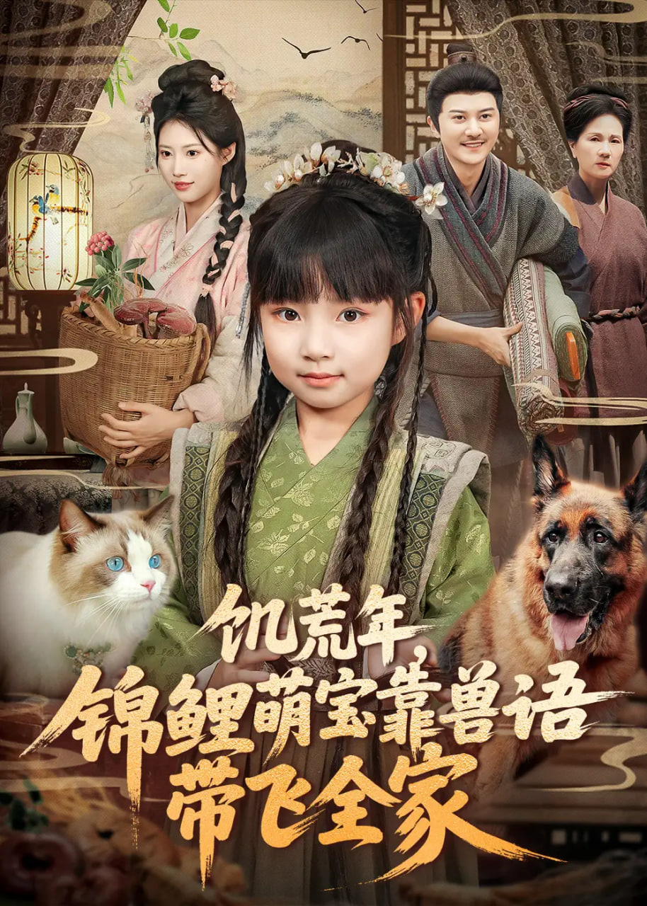 饥荒年，锦鲤萌宝靠兽语带飞全家