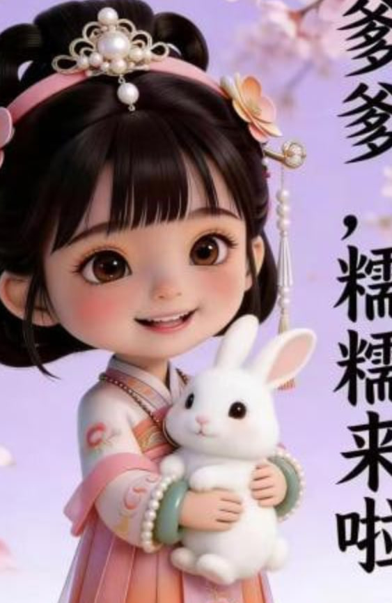 爹爹，糯糯来啦